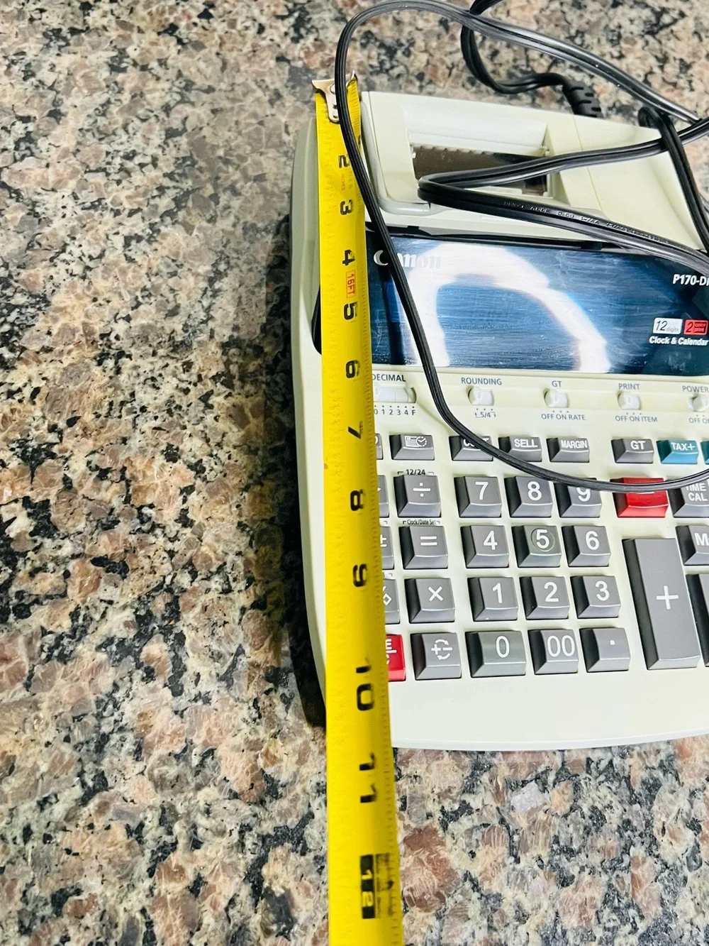 Canon P170-DH Printing Calculator Adding Machine **FOR PARTS